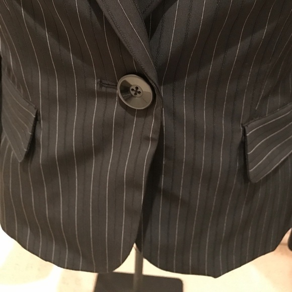 GEORGE NWOT P Twill Stripe Jacket Size 4 - Picture 2 of 4